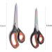 LIVINGO 2 Pack Premium Tailor Scissors Heavy Duty Multi-Purpose Titanium Coating Forged Stainless Steel Sewing Fabric Leather Dressmaking Comfort Grip Shears Professional Crafting (8.5+9.5INCH) - Buy Online on GoSupps.com