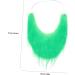 BESTYASH Barbe Verte Fausse Barbe et Moustache kit d'entretien de la Barbe pour Homme d guisement Saint Patrick Costume Saint Patrick St. Moustache du Jour de Patrick Barbe de Costume Green 3 - Buy Online on GoSupps.com