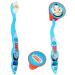 alle-meine.de GmbH Reiseset: ergonomic toothbrush including protective cap Thomas The small locomotive - children & baby/high -quality bristle - travel toothbrush - children's tooth office .. without names