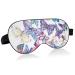 ALAZA Blue & Pink Butterfly Sleep Mask for Women Men Eye Mask for Sleeping Funny Blackout Cooling Sleeping Masks