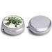 Portable 3 Compartment Pill Box - Travel Pill Organizer with Green Stems Design | Small Medicine Case for Purse & Handbag - Buy Online on GoSupps.com