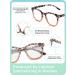 Shop LianSan 2 Packs Progressive Multifocus Reading Glasses for Women - Blue Light Blocking Tortoise Computer Readers 1.5x - Buy Online on GoSupps.com