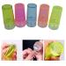 One-Piece Transparent Silicone Nail Art Stamp with Scraper | Clear DIY Manicure Tools | Green Nail Decoration - Buy Online on GoSupps.com