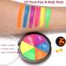 Buy Karlor UV Neon Fluorescent Aqua Face Paint 30g - Professional Water-Based Makeup for Adults & Kids | Perfect for Halloween Carnival & Cosplay - Buy Online on GoSupps.com