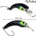 Fishn Fishy Trout Wobbler Set - 4cm 1.3g Trout Bait & Spoons for Spin Fishing (5x) - Ideal for Trout Saibling & Perch - Buy Online on GoSupps.com