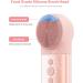 Premium IPX7 Waterproof Facial Cleansing Brush - Rechargeable Silicone Face Scrubber with Heat & Cold Massage for Men & Women | Pink - Buy Online on GoSupps.com