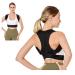Meltor back support belts back straight buttons breathable light and adjustable posture trainer improvement in posture for women and men XL
