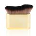 Self Tanning Brush Soft Self Tanner Brush Applicator Portable Tanning Brush Foundation Body Makeup Brushes for Face and Body (Gold)