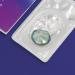Viola Blue Contact Lenses - Comfort Silicone -1.00 Diopters 14.50mm Diameter - 1 Pair + Case | International Shipping - Buy Online on GoSupps.com