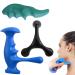 Toatelu 3 pieces of tool massage: acupressure bilateral depth of the Massage device thumb saver massager trigger point massage for stress handicraft relief neck arms and legs