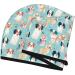 Hair Towel Wrap for Quick Drying | Colorful Dog Towel Turban with Button | Premium Hair Drying Towel - Buy Online on GoSupps.com