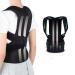 Posture Corrector for Men&Women - Back Brace for Lumbar Support and Upright - Breathable Back Straightener Back Corrector for Posture Improve and Neck Back Shoulder Pain Relieve (Black)