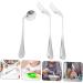 Buy 1 Set Ergonomic Elbow Fork & Spoon - Self Feeding Cutlery for Adults & Kids - Adaptive Stainless Steel Utensils - Buy Online on GoSupps.com