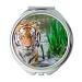 YENDOSTEEN Mirror makeup mirror animal animal photography big cat pocket mirror portable mirror