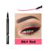 Waterproof Neon Cat Eye Liquid Eyeliner in Red - Long-lasting Makeup Tool for Colorful and Defined Eyes - Buy Online on GoSupps.com