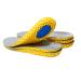 Elastic Shoe Insoles 3 Pairs Breathable Honeycomb Sneaker Inserts Shock Absorbing Sports Shoe Insole Replacement Insoles for Men Women (Men US 8-12)