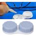 Tmishion Portable Contact Lens Container Set | Travel-Friendly Mini Lens Case with Clip-On Solution Bottle - Buy Online on GoSupps.com