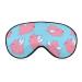Flying Piggy Blue Sky Sleep Mask Eye Cover for Sleeping Blindfold with Adjustable Strap Blocks Light Night Travel Nap for Men Women