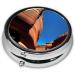 Colorado Landscape Round Pill Box | 3 Compartment Portable Travel Organizer for Purse & Pocket - Buy Online on GoSupps.com