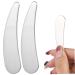 VINTORKY 2pcs Cosmetic Spatula Facial Cream Spatula Esthetician Supplies Face Cream Spatula Lip Balm Spatula Mini Spatula for Cosmetics Skincare Spatula Skincare Applicator Makeup Spatula
