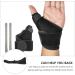 Hand Wristband Thumb Brace - Support Sleeves for Sprained Thumb & Wrist Stabilization - Breathable & Comfortable Thumb Cover - Buy Online on GoSupps.com