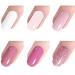 Vishine Gel Nail Polish Starter Kit with 48W UV LED Lamp - 6 Pretty Colors + Base & Top Coat | Manicure Tools Included - Buy Online on GoSupps.com