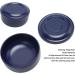 Ankroyu Men's Dark Blue Shaving Shell Wide Opening Large Capacity Foam Cup for Salons & Home Use - Buy Online on GoSupps.com