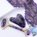 Jade Roller Gua Sha Set Natural Face Roller Skin Care Tools for Puffy Eyes Relief Anti Aging (Blue Aventurine) - Buy Online on GoSupps.com
