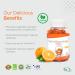 Dr. T VictaGummies Vitamin C Gummies - Immune Support for Kids Naturally Orange Flavored Vegan Pectin-Based Daily Vitamin C Supplement for Children s Immunity 60 Chewy Gummies (1 Pack) - Buy Online on GoSupps.com