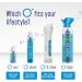 Oxygen Plus  O+ Biggi 6 Pack | Portable Oxygen Can | 99.5% Pure O2 | Natural Wellness Supplement to Boost Energy & Recovery | 50+ Uses Per 11 Liter Canister 11 Fl Oz (Pack of 6) - Buy Online on GoSupps.com