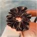 Women's Winter Hair Scrunchies Hair Tie Hair Accessories Lady's Ponytail Holder Hair Rubber Bands Accessories(Brown) - Buy Online on GoSupps.com