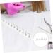 WOFASHPURET Metal Stand 1 Set Nail Art Base Press on Nail Stand Beauty Nail Display Acrylic Metal Nail Mud Creative Nail Display 19.50X2.00X0.80CM Silver - Buy Online on GoSupps.com