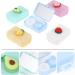 Partykindom 5 STK Waterproof Contact Lens Container - Pearl Housing & Carrier Bag - Buy Online on GoSupps.com