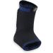 Large Black/Blue Achilles Sleeve with Dual Gel Compression Strips - Support and Protection - Buy Online on GoSupps.com