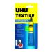 UHU Textile Glue 19ml - Transparent Fabric Adhesive - Buy Online on GoSupps.com