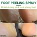 Orange Oil Foot Peeling Spray - Remove Dead Skin & Calluses in Seconds - Hydrating Exfoliating Spray (30ml) - Buy Online on GoSupps.com