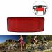 PZRT Handlebar Mount Safe Bicycle Reflector - Red Front Rear Warning Light 98x39mm - Buy Online on GoSupps.com