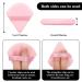 12 Pack Triangle Makeup Puff - Soft Powder Puffs for Loose & Mineral Foundation - Pink Cosmetic Tools - Buy Online on GoSupps.com