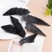 Home Decoration 1pcs Natural Quartz Feather Shape Black Tourmaline Jet Stone Crystal Cluster Home Decor Collect Minerals Divination Stones dingchi ERBDRGAZ (Size : 10-30g) - Buy Online on GoSupps.com