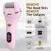 Electric Foot File Callus Remover | IPX7 Waterproof Portable Electronic Foot Scrubber | Pedicure Tool for Removing Dead, Hard, Cracked Dry Skin | Powerful Pedi Spa (Pink) - Buy Online on GoSupps.com
