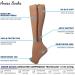 Shop L-XL Open Toe Zipper Compression Stockings - Soft Breathable Nylon for Everyday Comfort - Buy Online on GoSupps.com