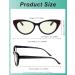 Eyekepper 4-Pack Cat Eye Reading Glasses +2.00 | Stylish Blue Light Blocking Readers for Women - Buy Online on GoSupps.com