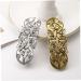 Hairpin Vintage Hair Clip Knot Hair Pins Hollow Alloy Silver Hair Accessories for Women Girls - Buy Online on GoSupps.com