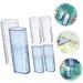 SEWACC 12-Piece Travel Box Set - Portable Tooth Powder & Mini Plastic Container - Transparent Dental Packs & Hair Jug Holder - Perfect for International Shipping - Buy Online on GoSupps.com