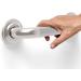 AquaChase 1-1/4 Knurled Grab Bar - ADA Compliant Bath Safety Handrail | Heavy Duty 500lbs Support - 9 Brushed Nickel | Mobility Aid for Seniors & Disabled - Buy Online on GoSupps.com
