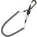 SF Magnetic Net Release Fly Fishing Net Retractor with Coiled Lanyard & Carabiner - Black - Buy Online on GoSupps.com