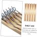 Frcolor Solid Wood Scissor Stand Holder - Barber Shear Storage Case for Hair Stylists & Grooming Tools - Buy Online on GoSupps.com