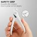 Start Makers Thick Nail Clippers - Wide Jaw Toenail & Fingernail Cutter - Heavy Duty, Sharp Curved Toe Nail Clippers for Men and Women - White Style B (CN01) - Buy Online on GoSupps.com