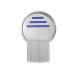 Stainless Steel Hair Nit Comb - Rounded Edge Head Lice Remover for Adults Kids & Pets - Buy Online on GoSupps.com