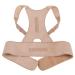 Medical-Grade Adjustable Magnetic Posture Support Back Brace | Relieve Neck & Back Pain | Improve Posture (Small Tan) - Poscure  - Buy Online on GoSupps.com